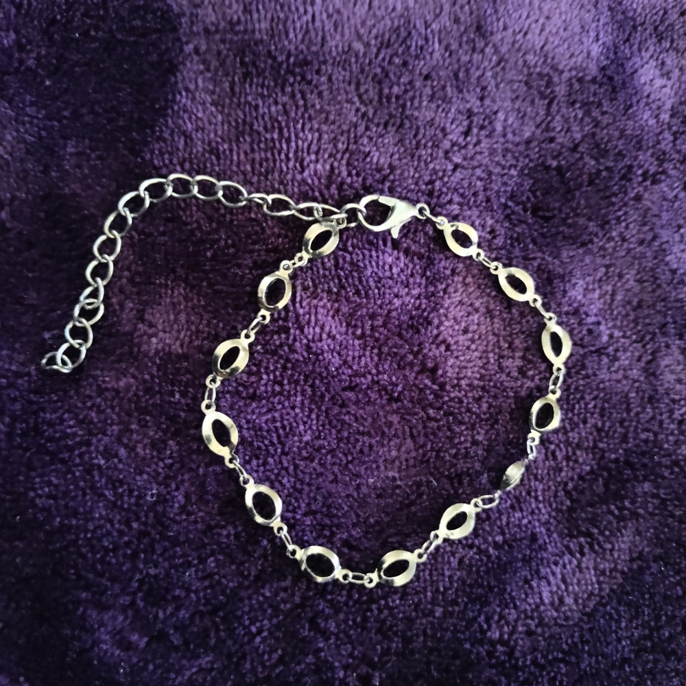 Gunmetal bracelet-$5 add on